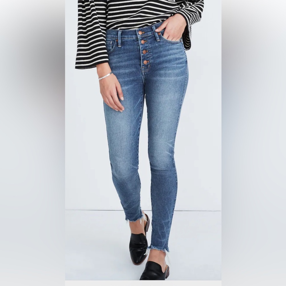 Madewell High rise skinny jeans